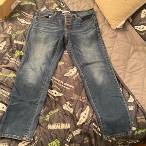 EUC Loft Boyfriend Ankle jeans